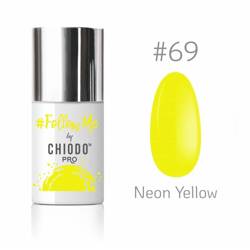 CHIODO PRO Follow Me lakier hybrydowy #69 Neon Yellow 6ml