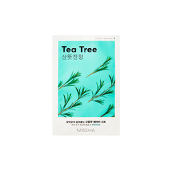 MISSHA Airy Fit Sheet Mask Tea Tree łagodząca maseczka w płacie
