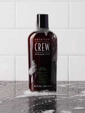 AMERICAN CREW 3-in-1 Tea Tree szampon 3w1 450ml