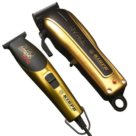 KIEPE Golden Combo Rivale / Zero Estremo - Maszynka + trymer zestaw do strzyżenia włosów