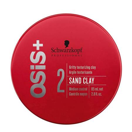 SCHWARZKOPF Osis+ Sand Clay ziarnista glinka teksturyzująca 85ml
